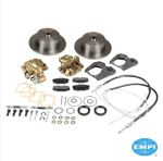 Disc-brake-convertion-set-Deluxe-rear-double-drilled-5x130-with-14x1.5-mm-threads-and-5x4-3/4